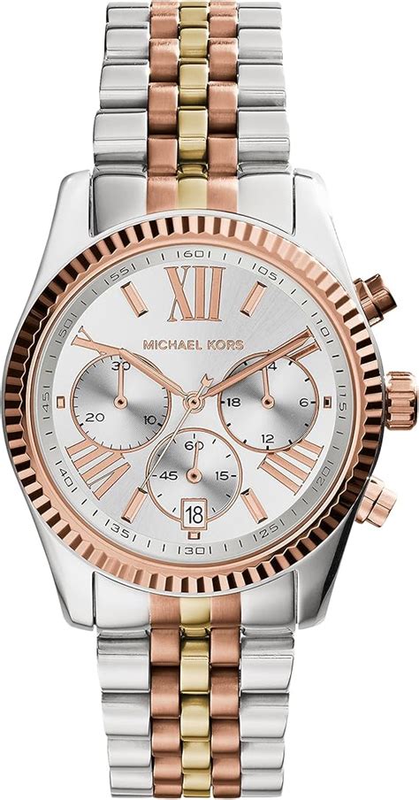 montre michael kors femme blanche prix|michael kors black watches women.